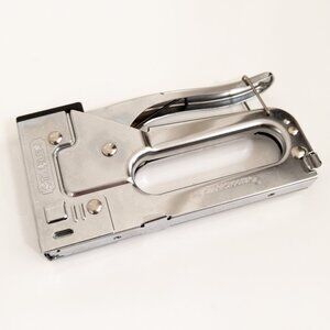 STANLEY Sharpshooter Light Duty Staple Gun Model TR45 Crafts Home Office Chrome